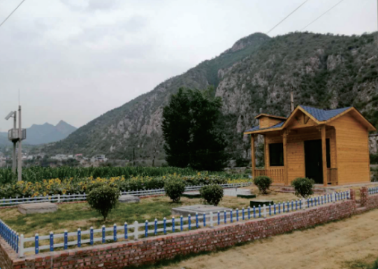 林州市木家庄村农村人居环境整治（污水处理站）处理规模：100m?d